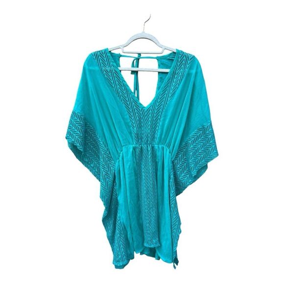 Miken Aqua Sheer Swim Cover-Up size large beach vacation cruise swim pool - Picture 3 of 6